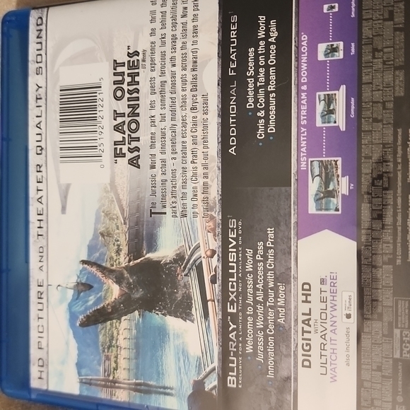 Jurassic World DVD Only‎ - Picture 3 of 5